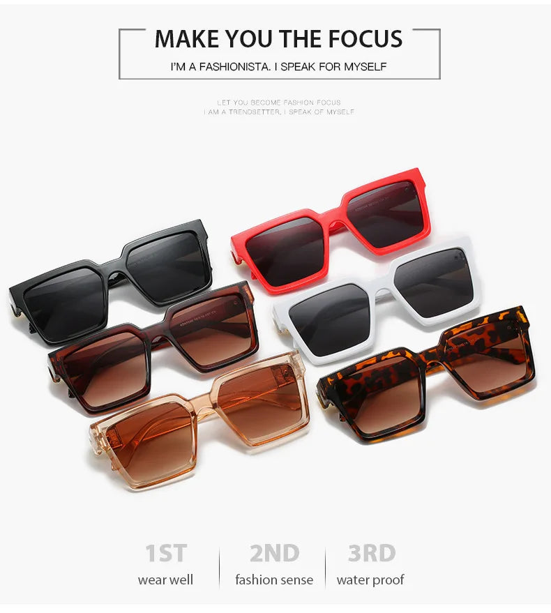 Square Sunglasses Men Luxury Brand Designer Men Eyeglasses Luxury Retro High Quality UV400 Gafas De Sol Hombre